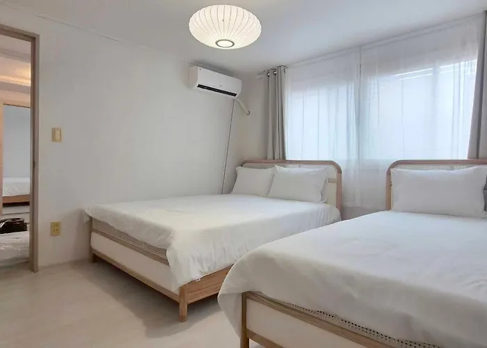 Apartment 핑크 White Linen House,3br *